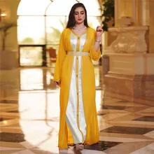 Dress Muslim New Light Luxury Celebrity Party Dress Muslim Two-piece Set Party Clothing Dubai Arab Middle East Ethnic Style 
Dress Muslim New Light Luxury Celebrity Party Dress Muslim Two-piece Set Party Clothing Dubai Arab Middle East Ethnic Style