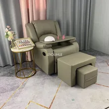 Single Foot Bath Reclining Sofa Ear Picking Adult Bed Nail Salon Couch Full Body Relax Lazy Sofa Inflavel Interior Furniture