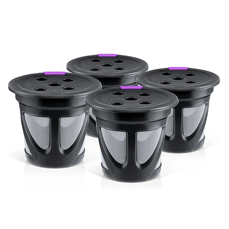 4PCS Reusable K Cup Compatible With For Single Serve Coffee Maker Refillable K Cups Coffee Filters
4PCS Reusable K Cup Compatible With For Single Serve Coffee Maker Refillable K Cups Coffee Filters