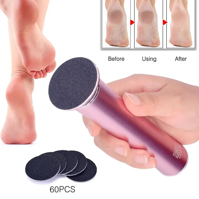 Portable USB Recharge Wireless Electric Foot File Cuticle Callus Remover Machine Pedicure Tools Foot Care Tool With 60PCS Disks
Portable USB Recharge Wireless Electric Foot File Cuticle Callus Remover Machine Pedicure Tools Foot Care Tool With 60PCS Disks