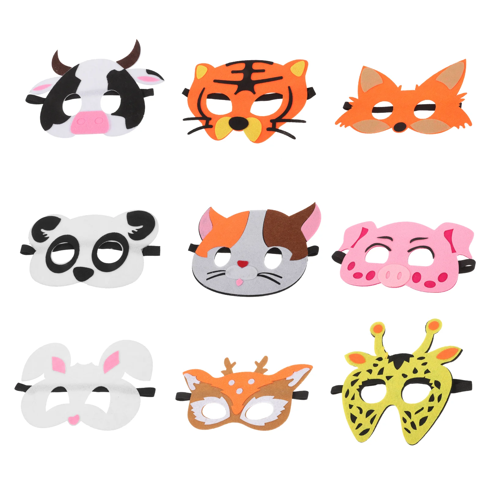 18 Pcs Children's Day Mask Set Hocus- Halloween Costumes Cosplay Prop Animal Fox Outfit Masks Felt Party for
18 Pcs Children's Day Mask Set Hocus- Halloween Costumes Cosplay Prop Animal Fox Outfit Masks Felt Party for