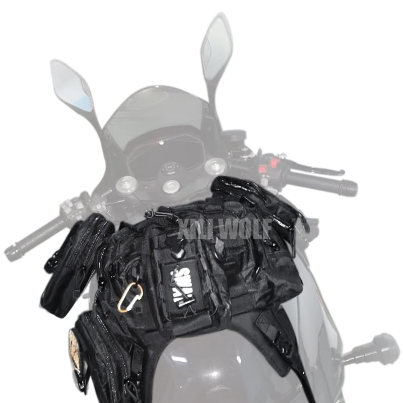 Motorcycle Tank Bag Base Portable Attachment Universal Tank Bag Mounting Front Pouch - Base Includes Tank Bag Hanging Bag
Motorcycle Tank Bag Base Portable Attachment Universal Tank Bag Mounting Front Pouch - Base Includes Tank Bag Hanging Bag
