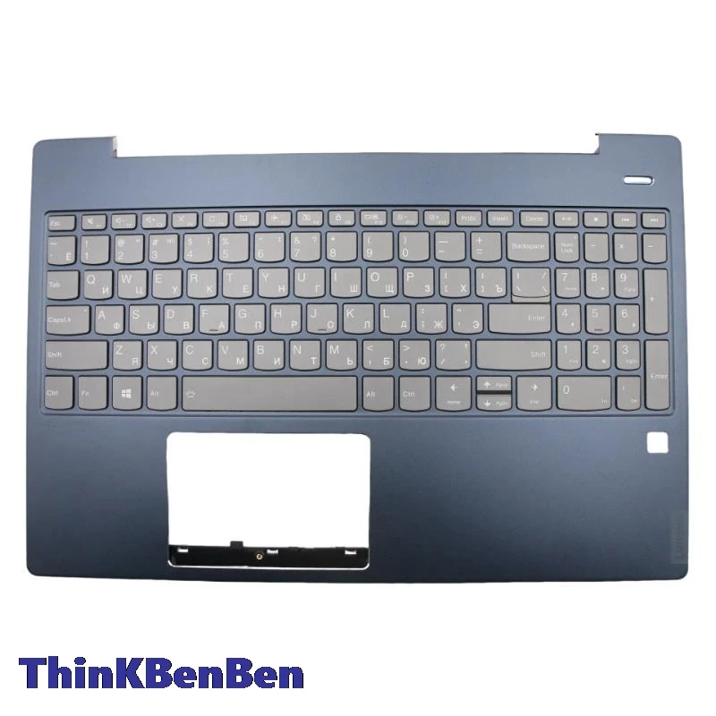 

RU Russian Blue Keyboard Upper Case Palmrest Shell Cover For Lenovo Ideapad S540 15 15IWL 15IML 5CB0U42619
