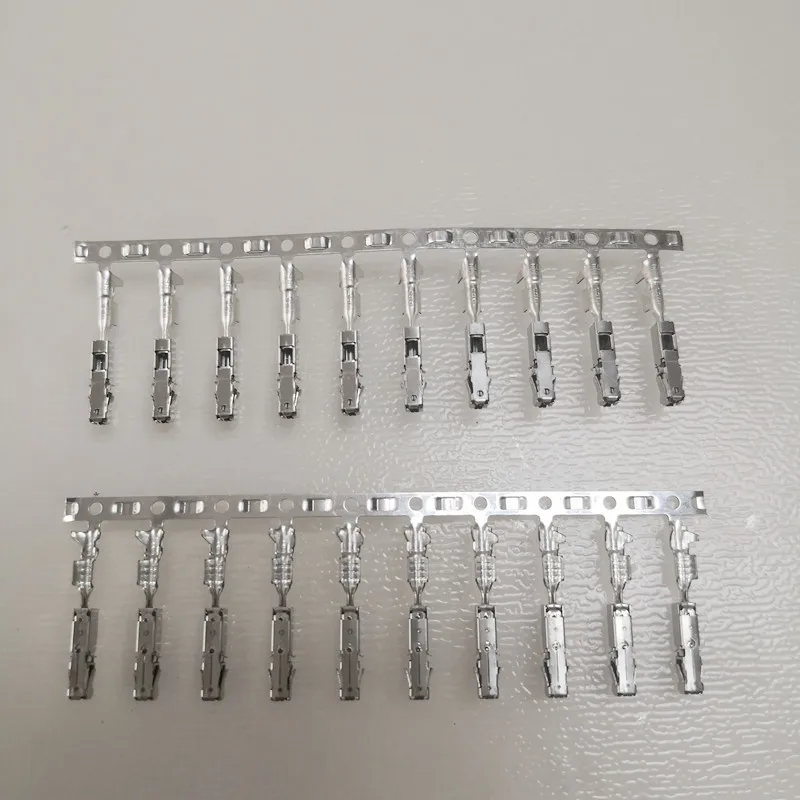 

50pcs/lot TE Crimp Terminals (Pins) For Repair Wire For Audi Volkswagen Skoda Seat 1241380-1 000979025E