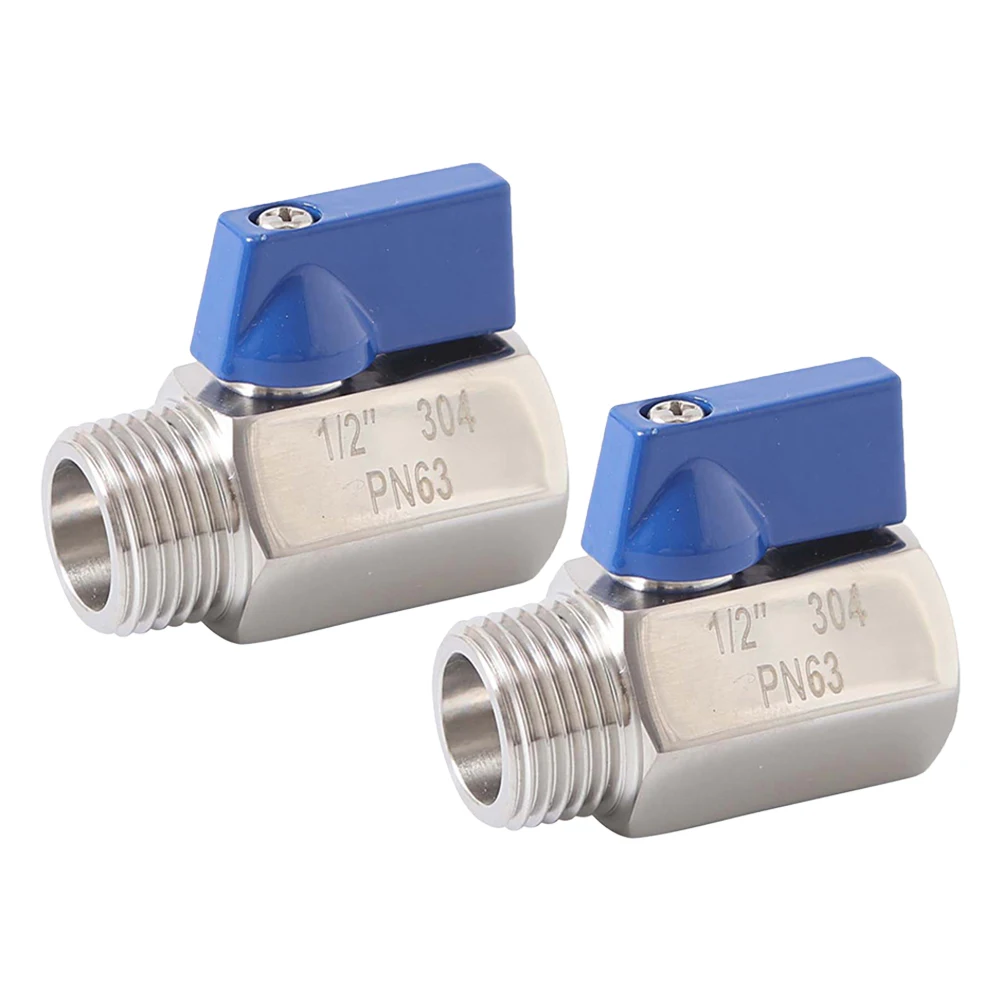 Adjustable Water Saving Valve Inner and Outer Wire Mini Ball Valve 304 Stainless Steel Double Seal System 2PCS
Adjustable Water Saving Valve Inner and Outer Wire Mini Ball Valve 304 Stainless Steel Double Seal System 2PCS