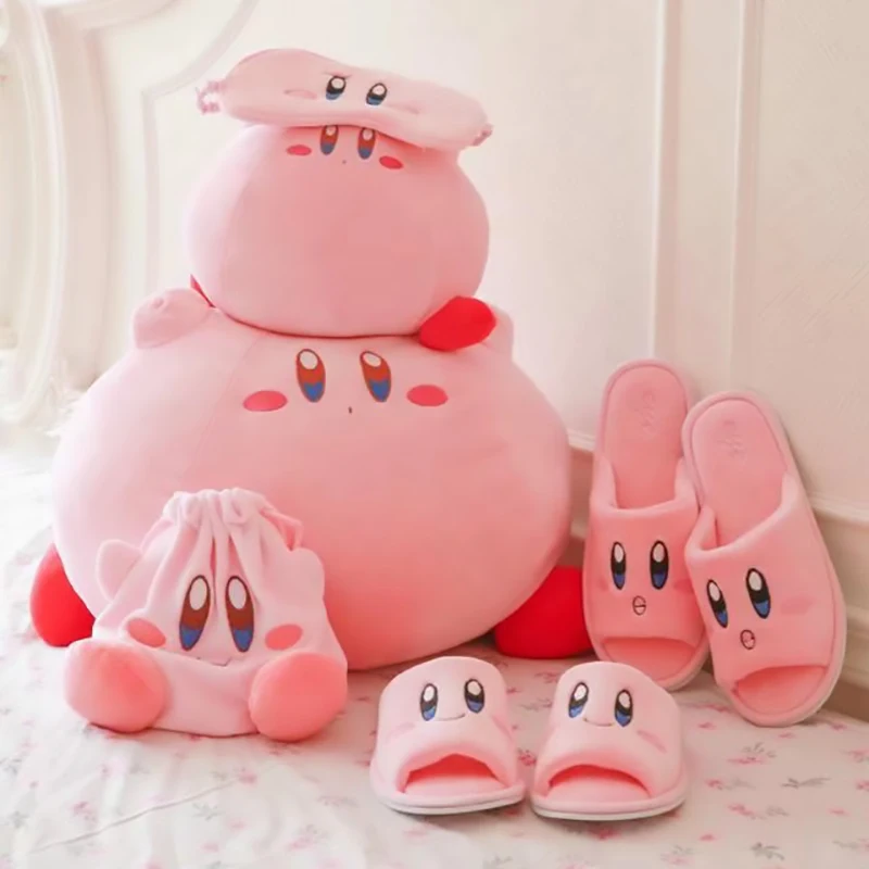 Кавайная периферическая плюшевая игрушка Kirby, милая мягкая подушка Kirby, кукла, декоративная подушка для кровати, Нескользящие тапочки, рождественский подарок для детей
Кавайная периферическая плюшевая игрушка Kirby, милая мягкая подушка Kirby, кукла, декоративная подушка для кровати, Нескользящие тапочки, рождественский подарок для детей