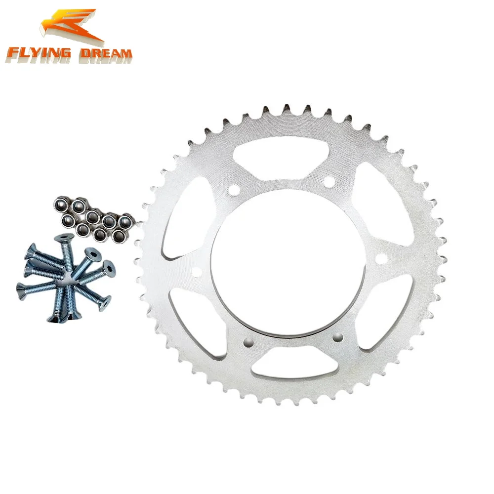 Motorcycle 520 Chain Rear Sprockets 49tooth 49T Chainwheel for ATV Quad Pit Dirt Bike Buggy Go Kart Motorcycle Motor Accessories
Motorcycle 520 Chain Rear Sprockets 49tooth 49T Chainwheel for ATV Quad Pit Dirt Bike Buggy Go Kart Motorcycle Motor Accessories