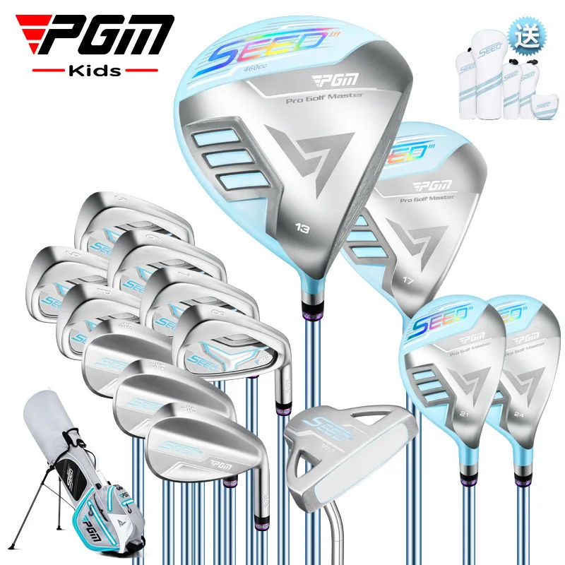 

PGM Kids Golf SEED Clubs Set Junior Right Handed Titanium Steel Children R&A USGA Professional Match with Bag JRTG013 Wholesale