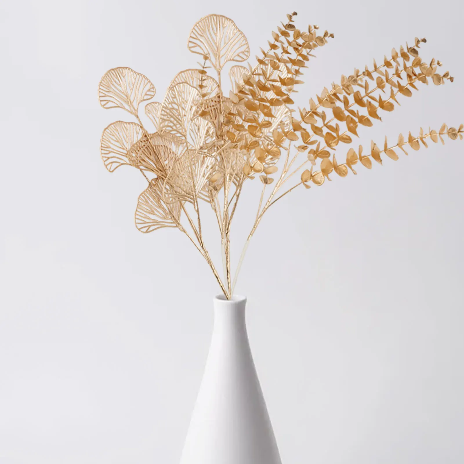 New Simulated Flower Golden Eucalyptus Ginkgo Leaf Gold Fan Leaf Flower Arrangement Home Flower Decoration Fake Flower
New Simulated Flower Golden Eucalyptus Ginkgo Leaf Gold Fan Leaf Flower Arrangement Home Flower Decoration Fake Flower