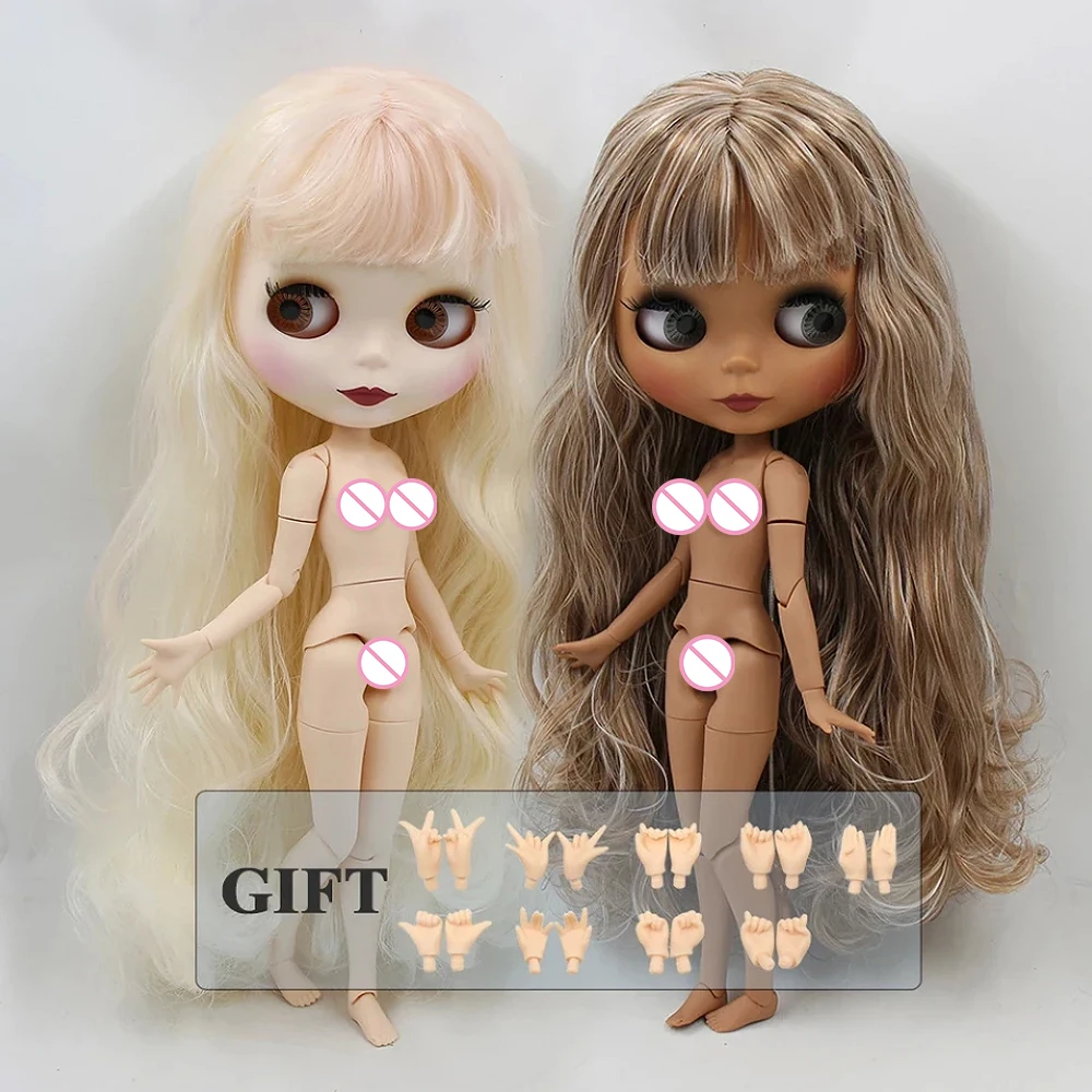 

ICY DBS Special Blyth doll 1/6 bjd nude joint body matte face glossy face colorful hair girl boy toy gift