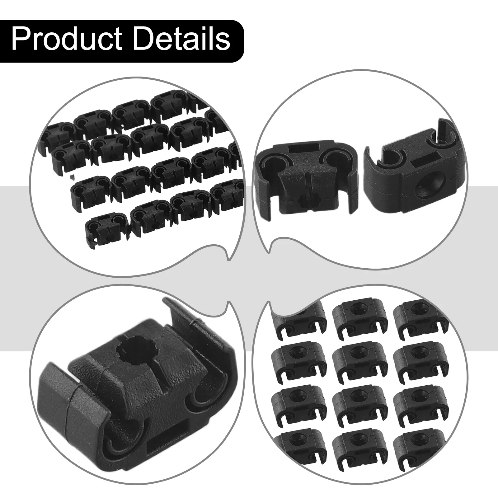 Gasket Line Clip 40pcs Brake Line Holder Double Brake FOR SKODA A4/S4/A6 Plastic Practical Replacement Brand New
Gasket Line Clip 40pcs Brake Line Holder Double Brake FOR SKODA A4/S4/A6 Plastic Practical Replacement Brand New