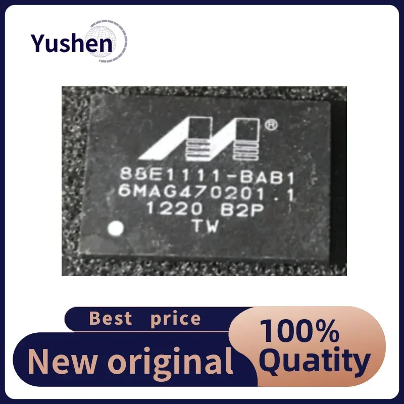 10PCS New Original Imported 88E1111-BAB1 88E1111 BGA Chip Ethernet Chip 100% Quality New Original
10PCS New Original Imported 88E1111-BAB1 88E1111 BGA Chip Ethernet Chip 100% Quality New Original