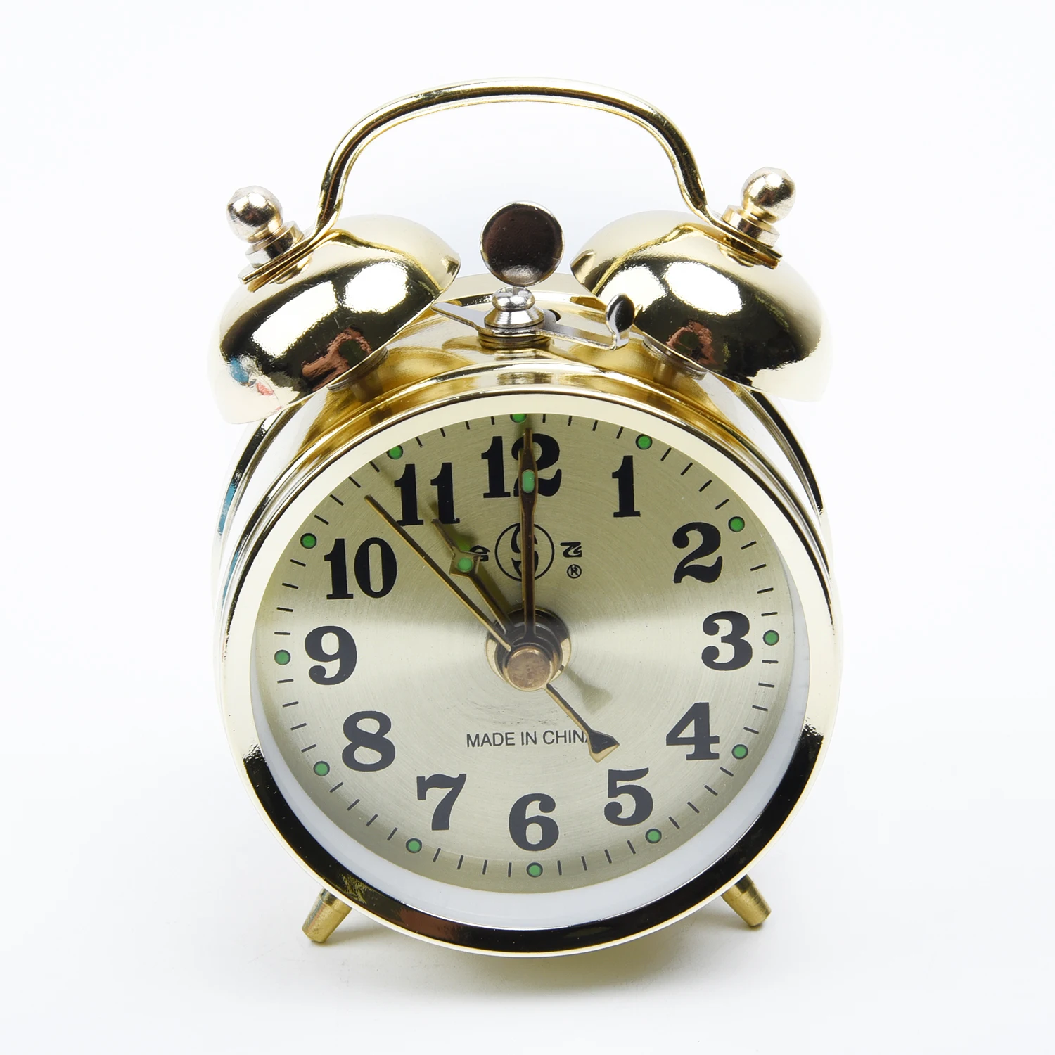 Metal Cute High quality Durable 7cm Gift Wind Up Alarm clock Vintage Horseshoe Mechanical Gold Alarm Clock Manual
Metal Cute High quality Durable 7cm Gift Wind Up Alarm clock Vintage Horseshoe Mechanical Gold Alarm Clock Manual