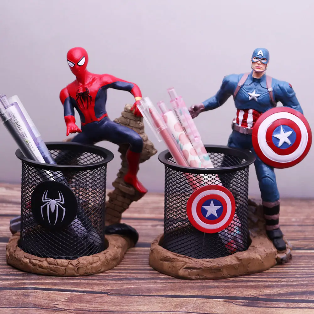 Новый держатель для ручек Marvel Человек-паук декоративная настольная коробка для хранения Капитан Америка подарок для мальчиков и студентов на 10-й день рождения
Новый держатель для ручек Marvel Человек-паук декоративная настольная коробка для хранения Капитан Америка подарок для мальчиков и студентов на 10-й день рождения