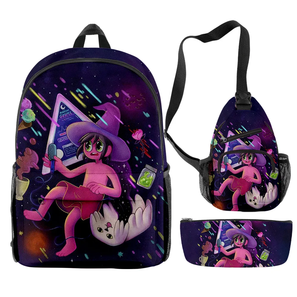 Classic Fashion The Midnight Gospel 3D Print 3pcs/Set pupil School Bags Trendy Travel Laptop Backpack Chest Bag Pencil Case
Classic Fashion The Midnight Gospel 3D Print 3pcs/Set pupil School Bags Trendy Travel Laptop Backpack Chest Bag Pencil Case