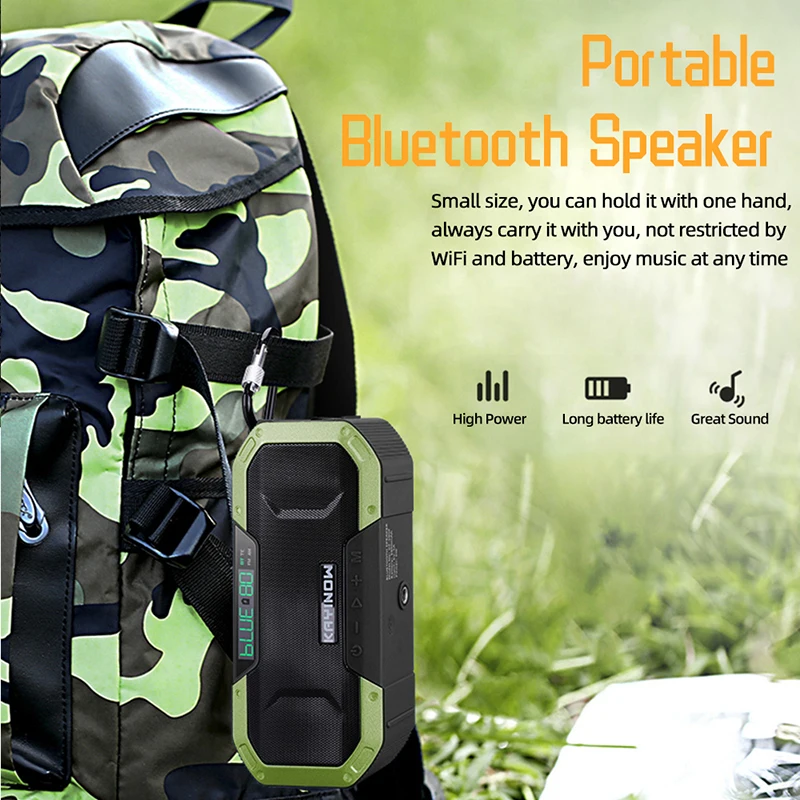 

Solar-Powered Portable AM/FM Radio with 5000mAh Power Bank Hand-Crank LED Light Compass Emergency Camping and Hiking