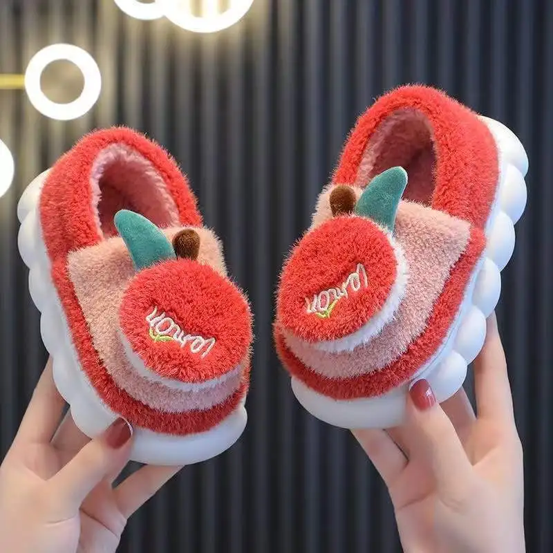 Тапочки детские плюшевые Нескользящие, на осень/зиму, 15-23 см
Тапочки детские плюшевые Нескользящие, на осень/зиму, 15-23 см