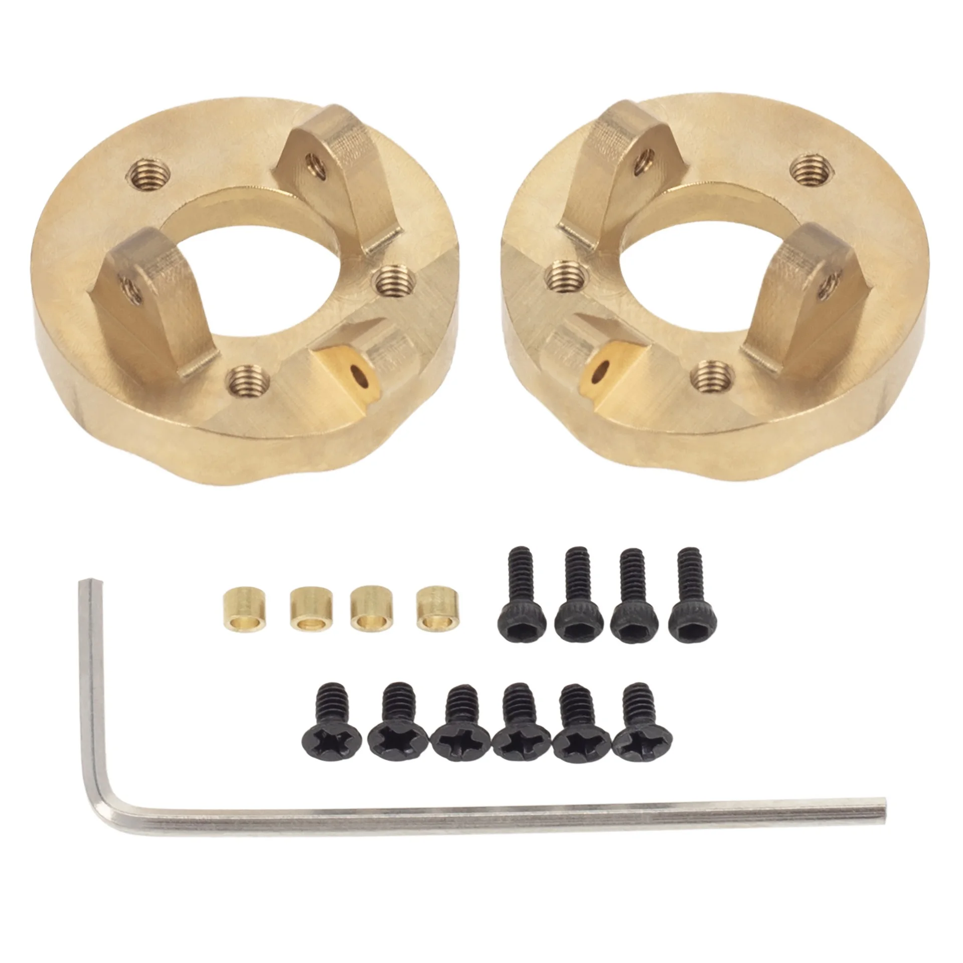 2pcs Brass Steering Cup Steering Knuckle Counterweight for Kyosho MINI-Z 4x4 1/18 1/24 RC Crawler Car Upgrade Parts
2pcs Brass Steering Cup Steering Knuckle Counterweight for Kyosho MINI-Z 4x4 1/18 1/24 RC Crawler Car Upgrade Parts