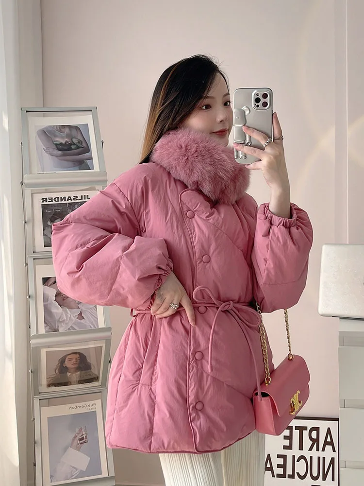Женский пуховик, Женское зимнее пальто 2022, женская одежда, теплые пуховики, пальто с воротником из натурального Лисьего меха, с поясом
Женский пуховик, Женское зимнее пальто 2022, женская одежда, теплые пуховики, пальто с воротником из натурального Лисьего меха, с поясом