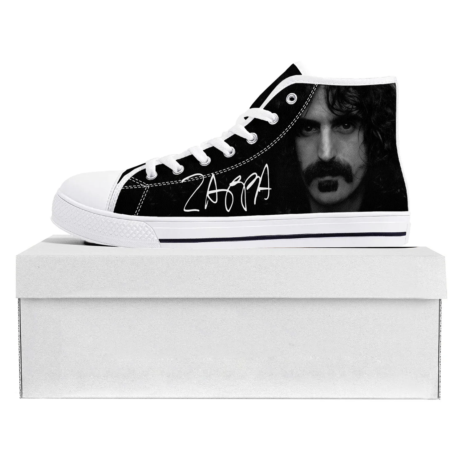 Frank Zappa Rock Musician Pop High Top High Quality Sneakers Mens Womens Teenager Canvas Sneaker Casual Couple Shoes Custom Shoe
Frank Zappa Rock Musician Pop High Top High Quality Sneakers Mens Womens Teenager Canvas Sneaker Casual Couple Shoes Custom Shoe