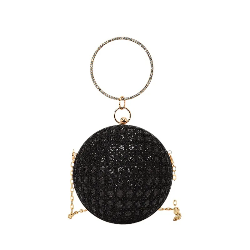 

New Round Bag Shoulder Ball Light Luxury Crossbody Handbags For Women Casual Multicolored High-Quality Messenger Versatile Y2k