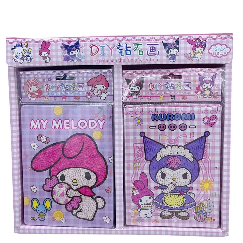 Sanrio Children's Cartoon Diy Diamond Painting Cute Shape Fun Hand Drawn Student Creative Brick And Stone Stickers Puzzle Toys
Sanrio Children's Cartoon Diy Diamond Painting Cute Shape Fun Hand Drawn Student Creative Brick And Stone Stickers Puzzle Toys