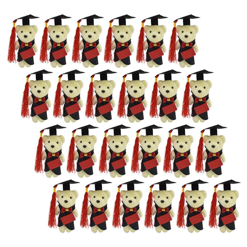 Graduation Stuffed Bears Plush Bouquet Animal Mini Tassel Toy Supplies Party Gifts Grad Class Tiny Pendant Key Season Gift
Graduation Stuffed Bears Plush Bouquet Animal Mini Tassel Toy Supplies Party Gifts Grad Class Tiny Pendant Key Season Gift
