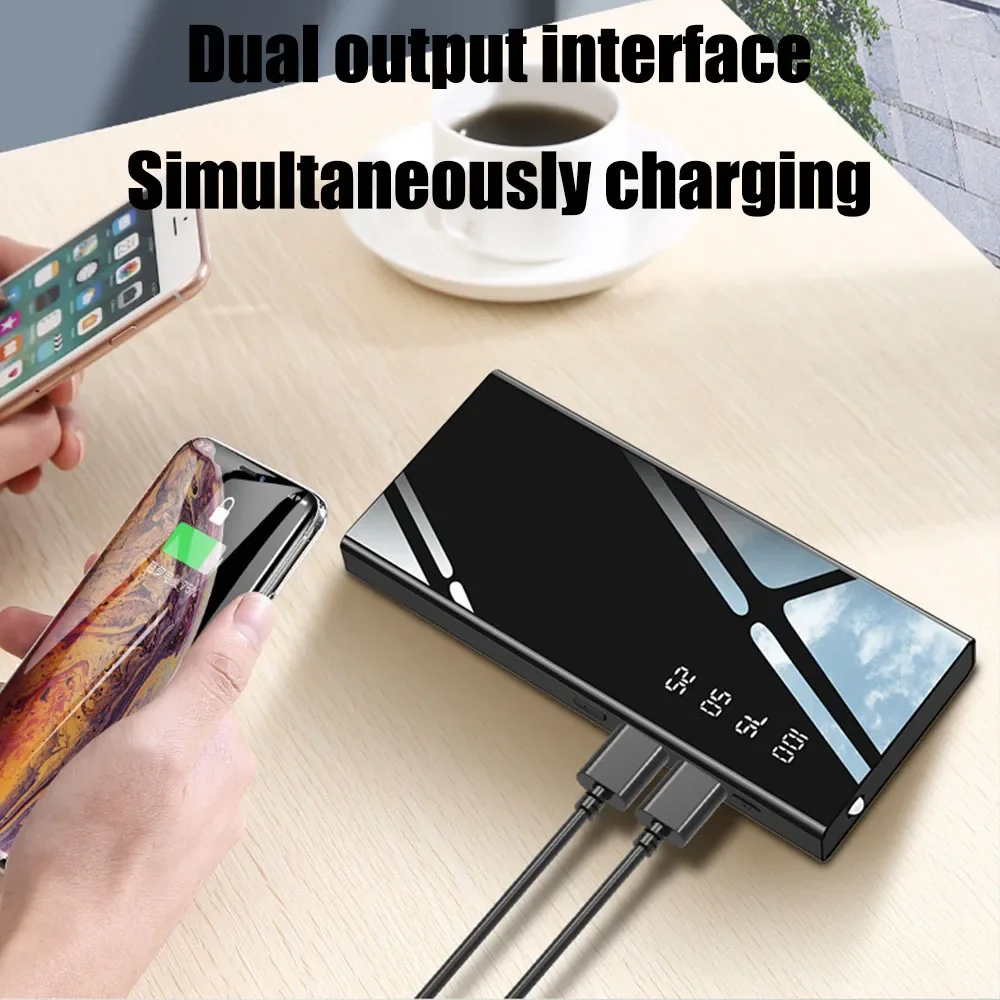 10000mAh Full Mirror Led Screen Dual USB Digital Display Outdoor Smart Phone Power Banks Dual USB Output Mobile Phone Power Bank 3 Mallzona S5c6f270d3ad04d23bdc246633da9ff40P 10000mAh Full Mirror Led Screen Dual USB Digital Display Outdoor Smart Phone Power Banks Dual USB Output Mobile Phone Power Bank Mallzona