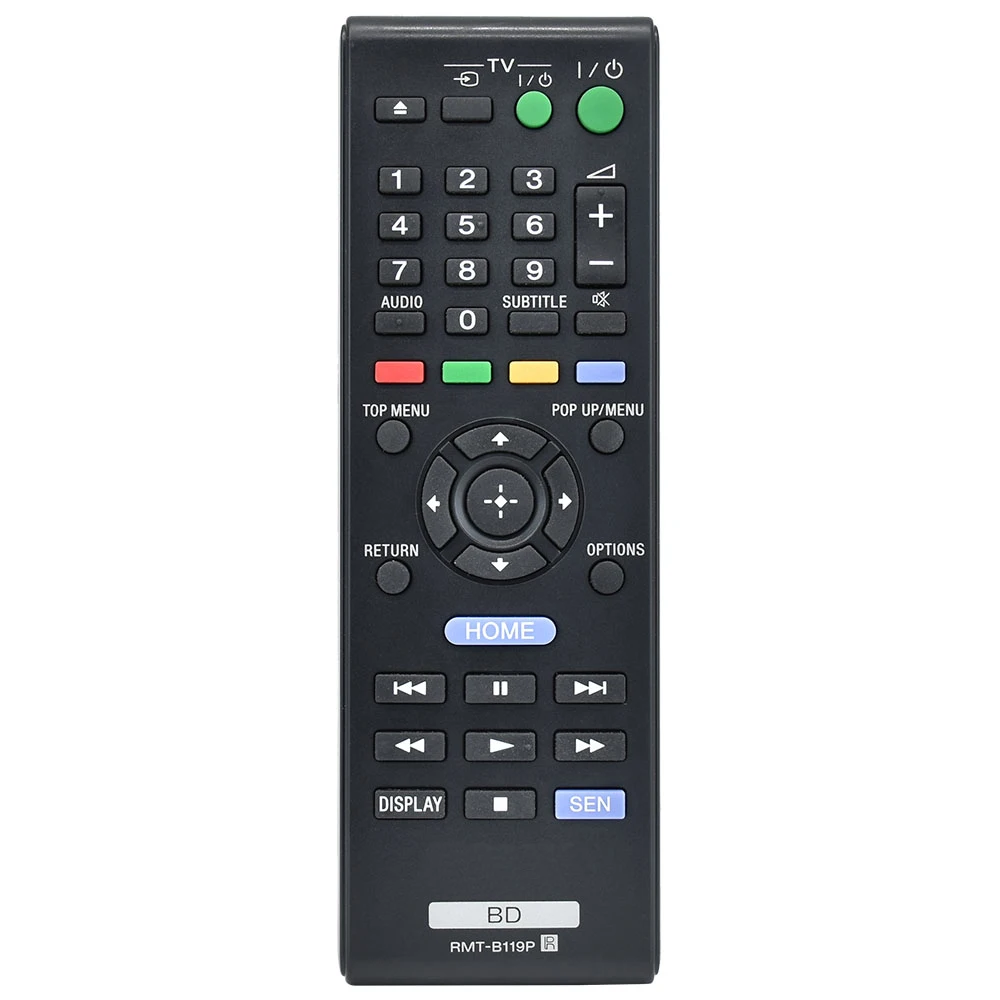 New Original RMT-B119P For SONY BD Blu-Ray DVD Remote Control BDP-S1100 BDP-S590 BDPS5100 BDP-BX110 BDP-S4100
New Original RMT-B119P For SONY BD Blu-Ray DVD Remote Control BDP-S1100 BDP-S590 BDPS5100 BDP-BX110 BDP-S4100