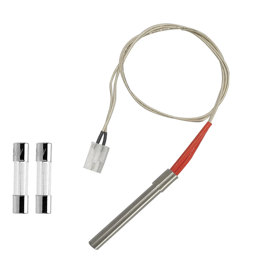 Ignitor Hot Rod Kit Replacement Stainless Steel 310S Home Camping Supplies Tools For PitBoss Wood Pellet Grill With Two Fuses
Ignitor Hot Rod Kit Replacement Stainless Steel 310S Home Camping Supplies Tools For PitBoss Wood Pellet Grill With Two Fuses