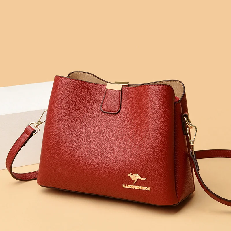 Luxury Designer High Quality Soft Leather Women's Handbag Wallet Multi functional Fashion Women Shoulder Messenger Bag Trend Bag
Luxury Designer High Quality Soft Leather Women's Handbag Wallet Multi functional Fashion Women Shoulder Messenger Bag Trend Bag