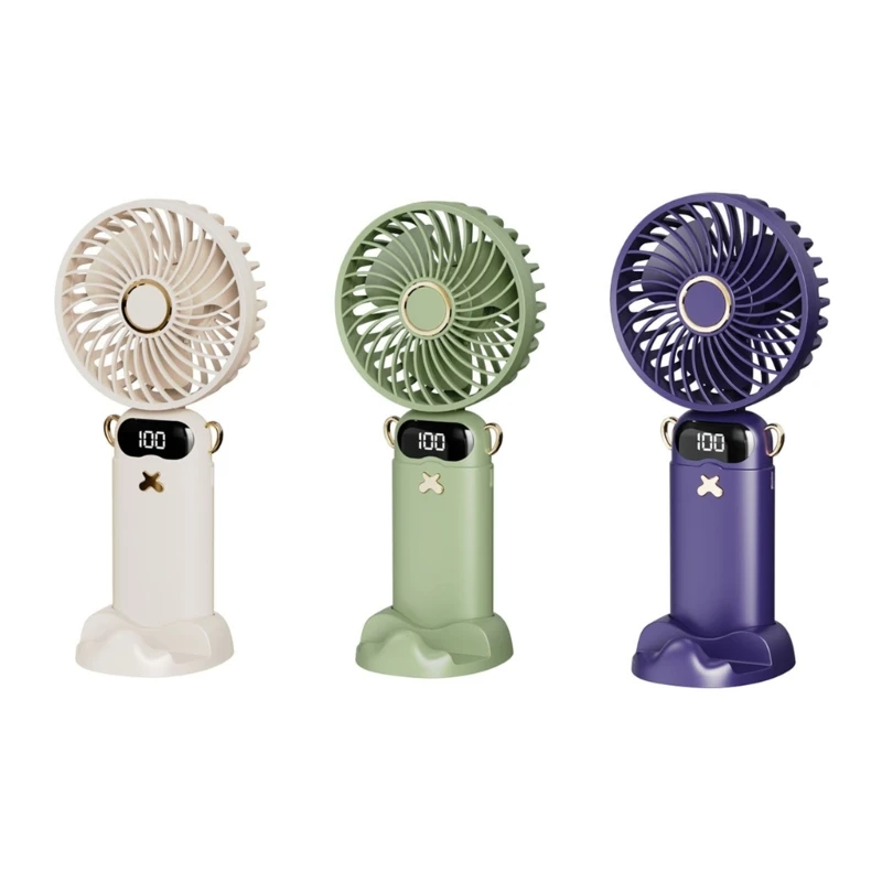 Rechargeable Handheld Portable Fan Air Conditioners Portable Small Pocket Fan 5 Speed Digital Display for Travel
Rechargeable Handheld Portable Fan Air Conditioners Portable Small Pocket Fan 5 Speed Digital Display for Travel