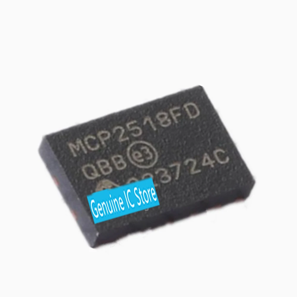2pcs/lot MCP2518FDT-E/QBB MCP2518FD MCP2518FDT MCP2518FDT-E DFN New Original Genuine Ic
2pcs/lot MCP2518FDT-E/QBB MCP2518FD MCP2518FDT MCP2518FDT-E DFN New Original Genuine Ic