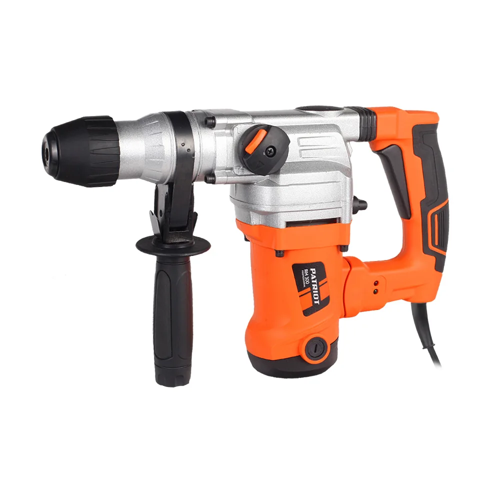 Перфоратор электрический PATRIOT RH300 (Мощность 1250 Вт энергия удара 5 Дж 3 режима: