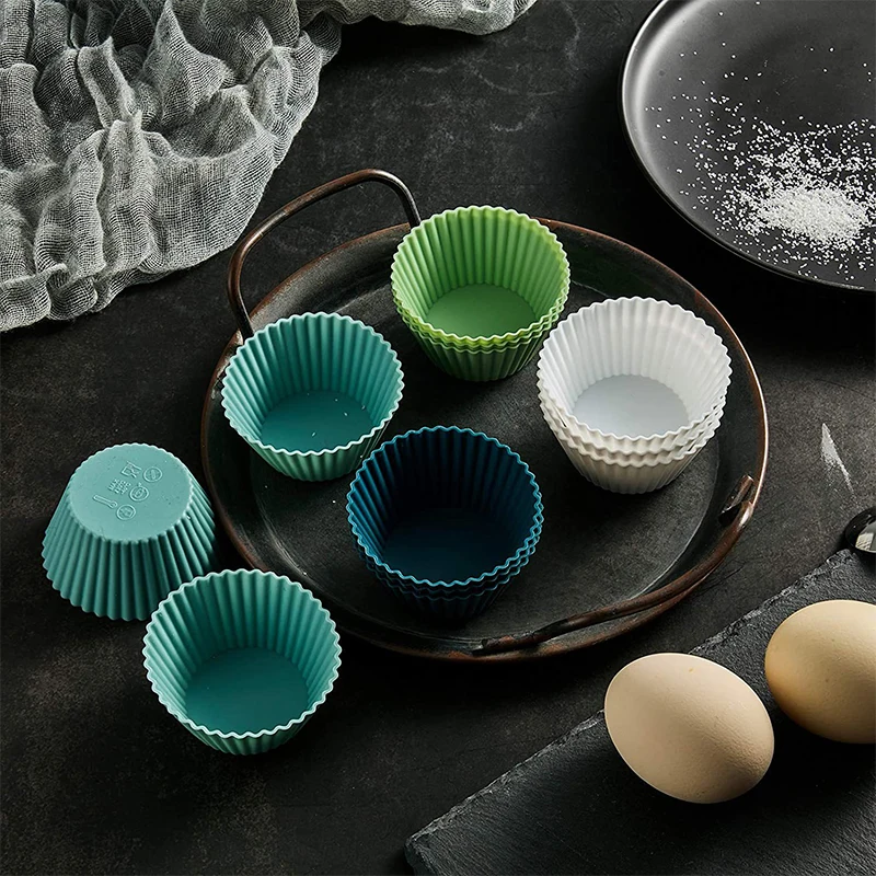 1Pcs Silicone Cake Mold Round Muffin Cupcake Baking Molds Reusable DIY Cake Decorating Tools Wedding Birthday Party Decorations
1Pcs Silicone Cake Mold Round Muffin Cupcake Baking Molds Reusable DIY Cake Decorating Tools Wedding Birthday Party Decorations