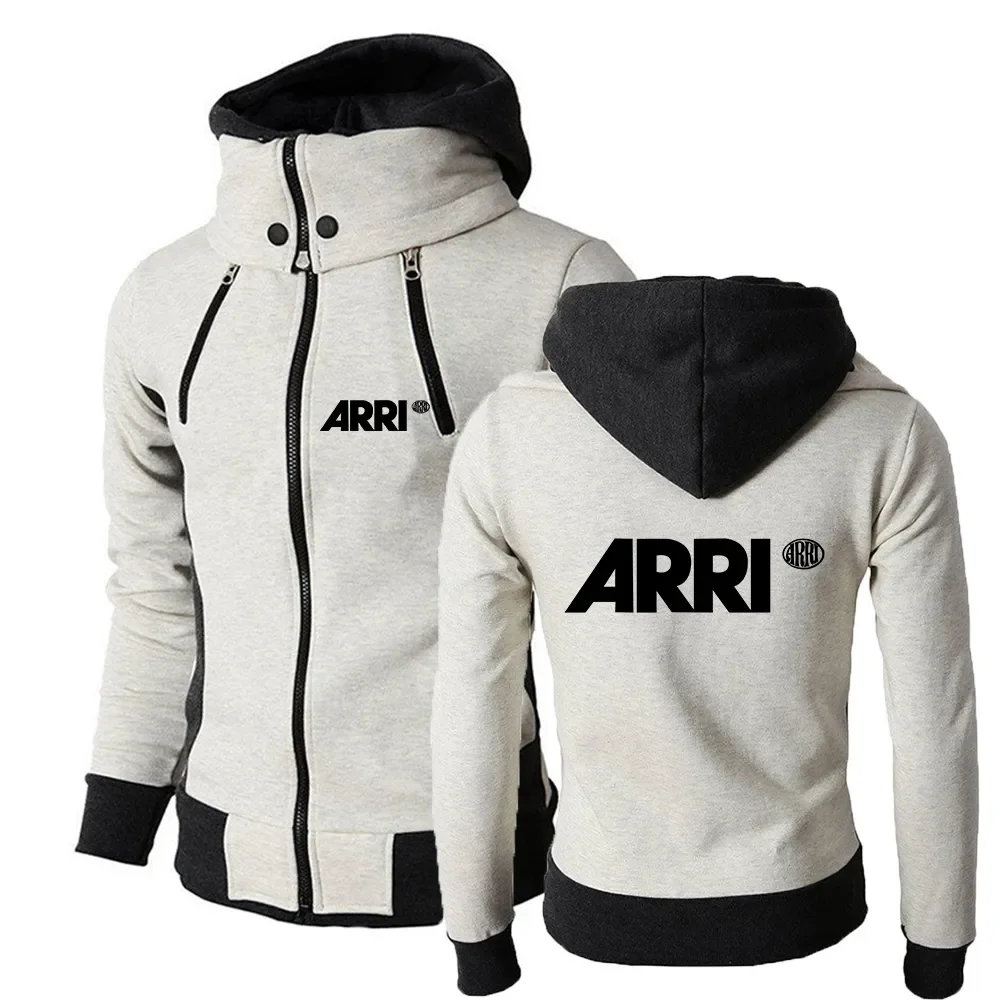 Мужская теплая толстовка ARRI, черная Повседневная куртка с капюшоном и высоким воротником, на молнии, весна-осень 2024
Мужская теплая толстовка ARRI, черная Повседневная куртка с капюшоном и высоким воротником, на молнии, весна-осень 2024