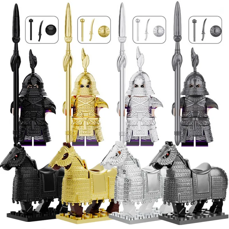 Ancient Chinese Prisoner Of War Figure Armored Horse Mini Blocks Toys Armas Building Bricks Kids Brithday Gift For Boys Girl
Ancient Chinese Prisoner Of War Figure Armored Horse Mini Blocks Toys Armas Building Bricks Kids Brithday Gift For Boys Girl