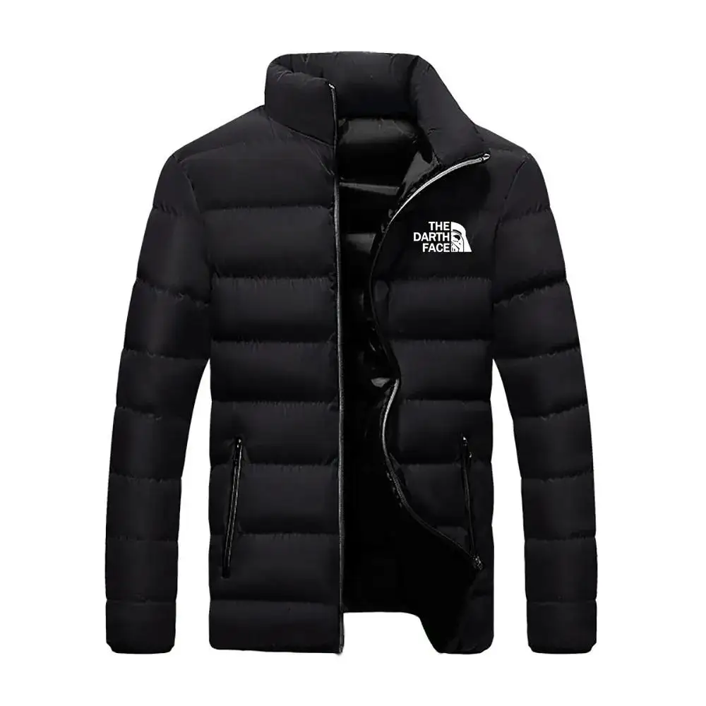 

Winter Jacket Men Stand Collar Warm Down Jacket Street Fashion Casual Brand Men's Parka North Coat