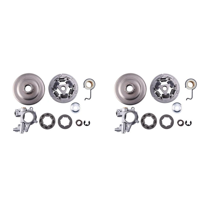 2X Clutch Drum 3/8Inch 8T 7T Sprocket Rim Kit For Stihl MS361 MS 361 Oil Pump Worm Gear Chainsaw 1128 007 1000,1128 160
2X Clutch Drum 3/8Inch 8T 7T Sprocket Rim Kit For Stihl MS361 MS 361 Oil Pump Worm Gear Chainsaw 1128 007 1000,1128 160