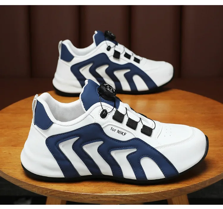 Men's Handmade Casual Sports Shoes Spring 2025 Lightweight Luxury Flat Sole Comfortable Versatile Fashionable Dad Trendy Shoes Men's Handmade Casual Sports Shoes Spring 2025 Lightweight Luxury Flat Sole Comfortable Versatile Fashionable Dad Trendy Shoes