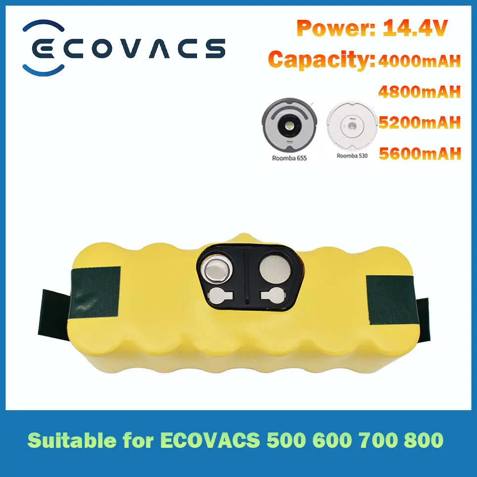 

ECOVACS 14.4V battery for ECOVACS 500 600 700 800 900 595 620 650 780 890