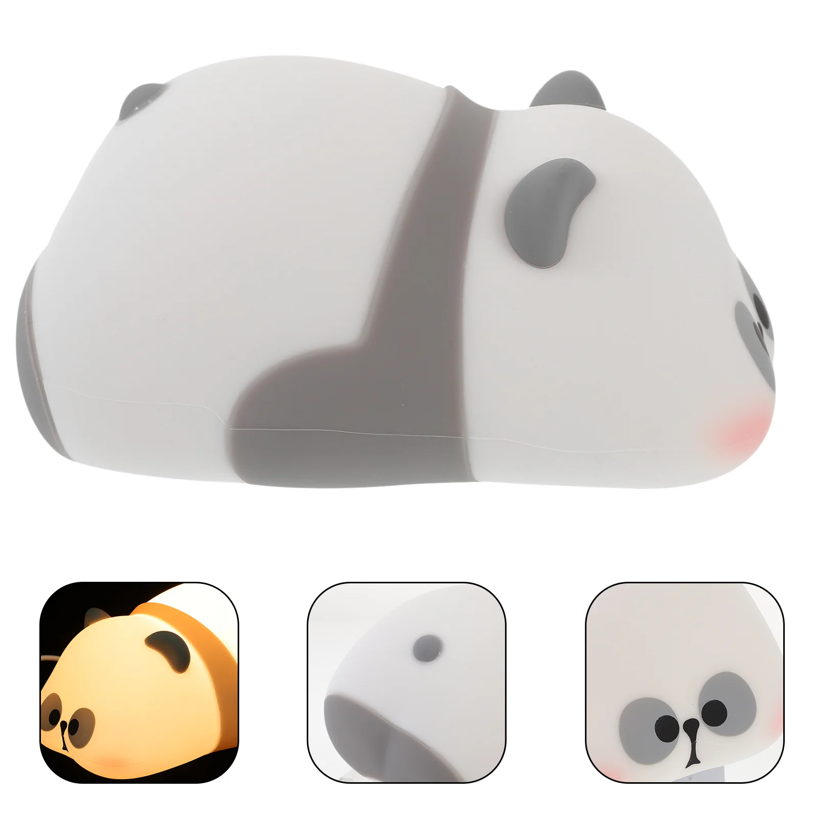 Panda Night Light Silicone Tap Lamp Cute Night Lamp Rechargeable Night Light for Kids
Panda Night Light Silicone Tap Lamp Cute Night Lamp Rechargeable Night Light for Kids