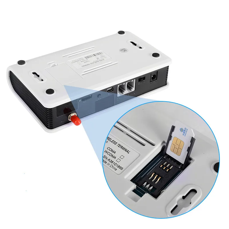 S5c7ccd8910d54405a9c862b2e7e92b25C 4G LTE VOIP Fixed Wireless Terminal DTMF For Landline Phone Billing System Alarm Dialer Wireless Access Platform