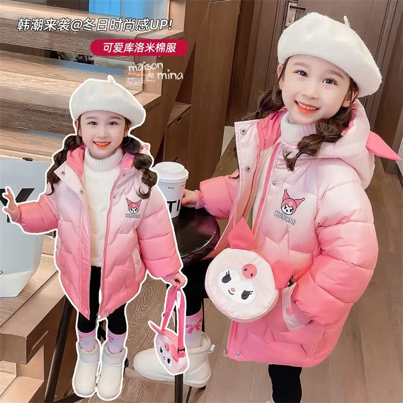 Sanrio Kuromi Anime Children Winter Down Jacket Cotton Jacket Warm Cute Girl Kawaii Comfortable Casual Down Jacket Cotton Jacket
Sanrio Kuromi Anime Children Winter Down Jacket Cotton Jacket Warm Cute Girl Kawaii Comfortable Casual Down Jacket Cotton Jacket