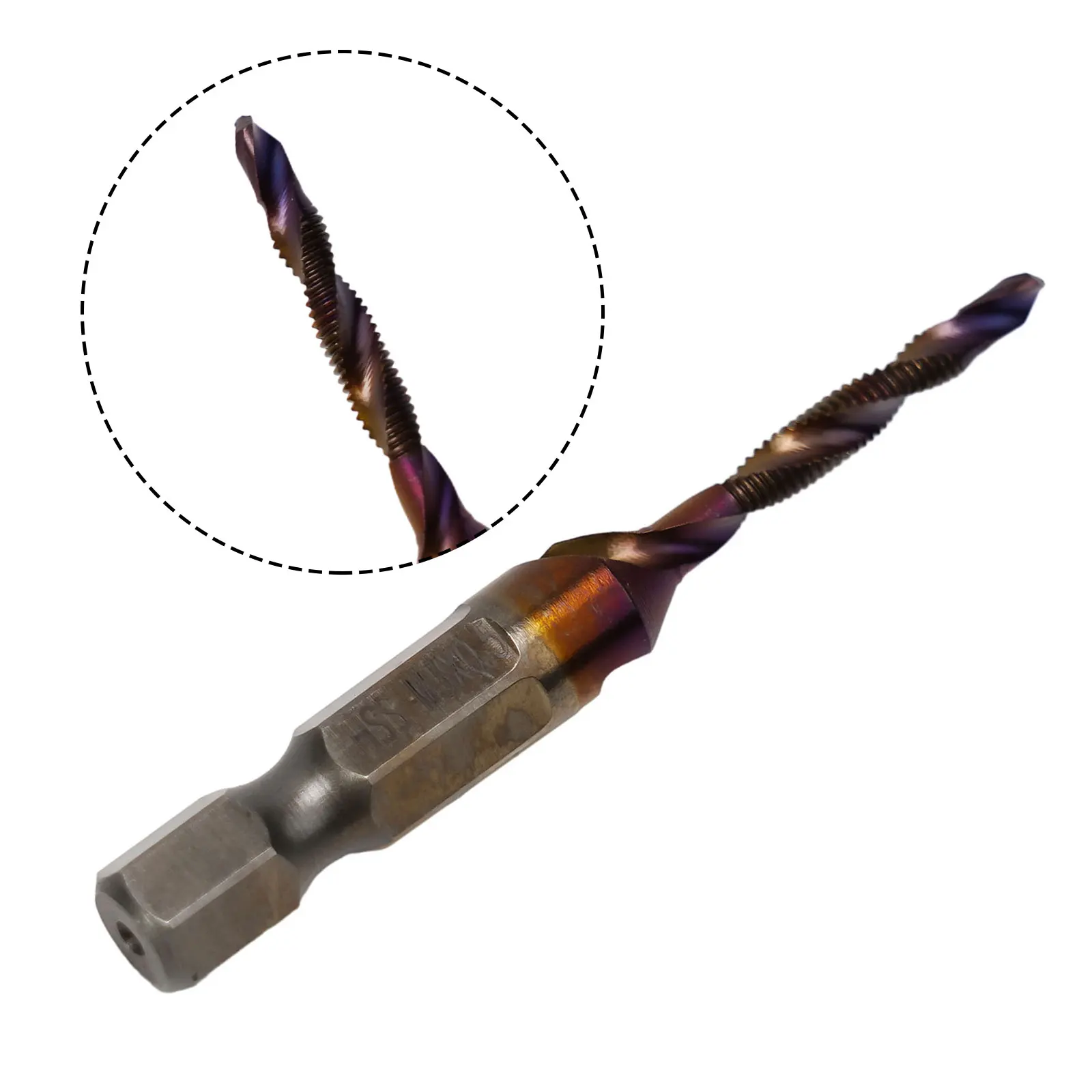Tap Drill Bit Set Hex Shank Titanium Plated// HSS Screw Thread Bit Screw Machine =--Compound Tap //M3 M5 M6 M8 M10 Hand Tools
Tap Drill Bit Set Hex Shank Titanium Plated// HSS Screw Thread Bit Screw Machine =--Compound Tap //M3 M5 M6 M8 M10 Hand Tools