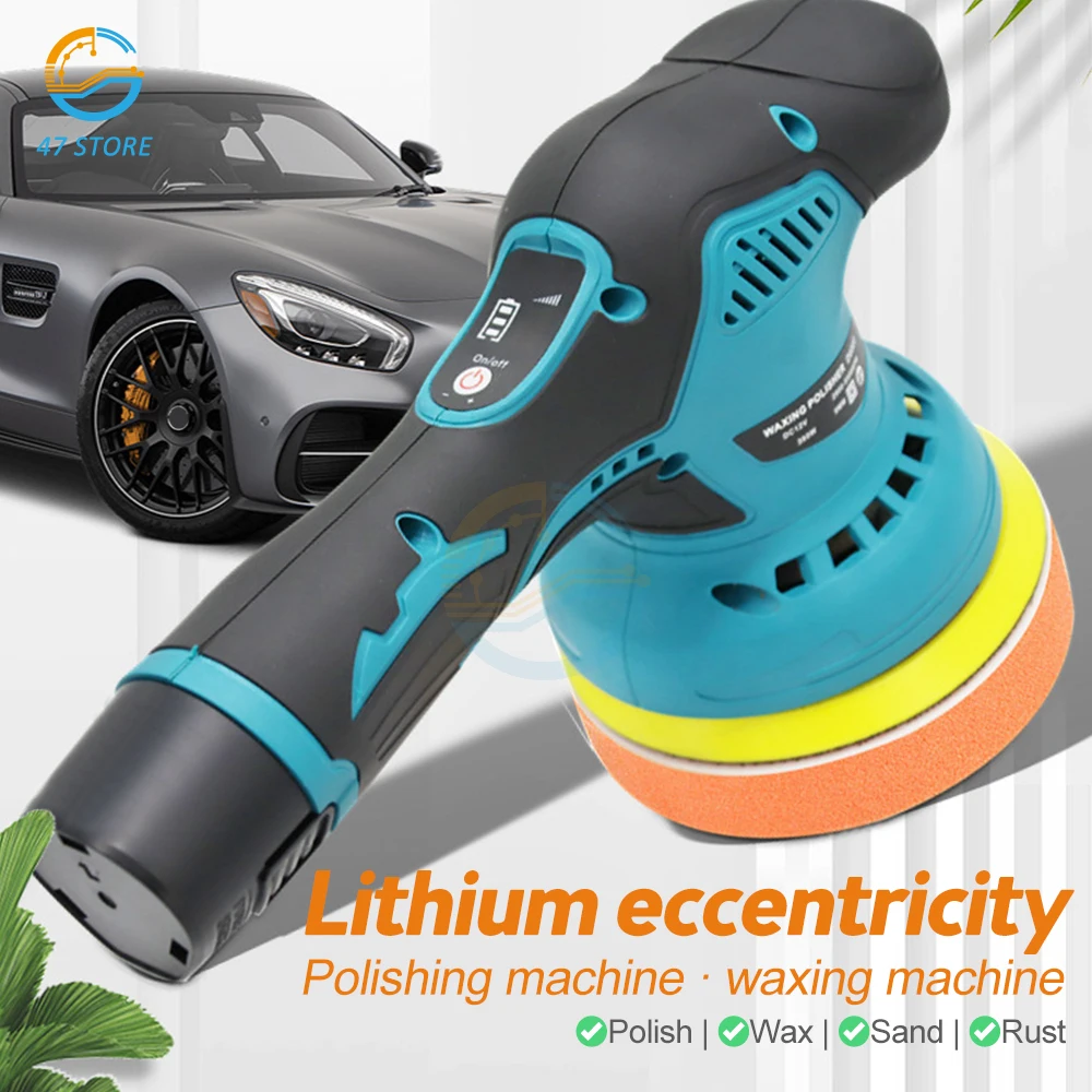 6inch Electric Car Polisher High Efficient Auto Waxing Polishing Machine Multifunctional Rotary Tool with Sponge Wool Bonnet Pad
6inch Electric Car Polisher High Efficient Auto Waxing Polishing Machine Multifunctional Rotary Tool with Sponge Wool Bonnet Pad