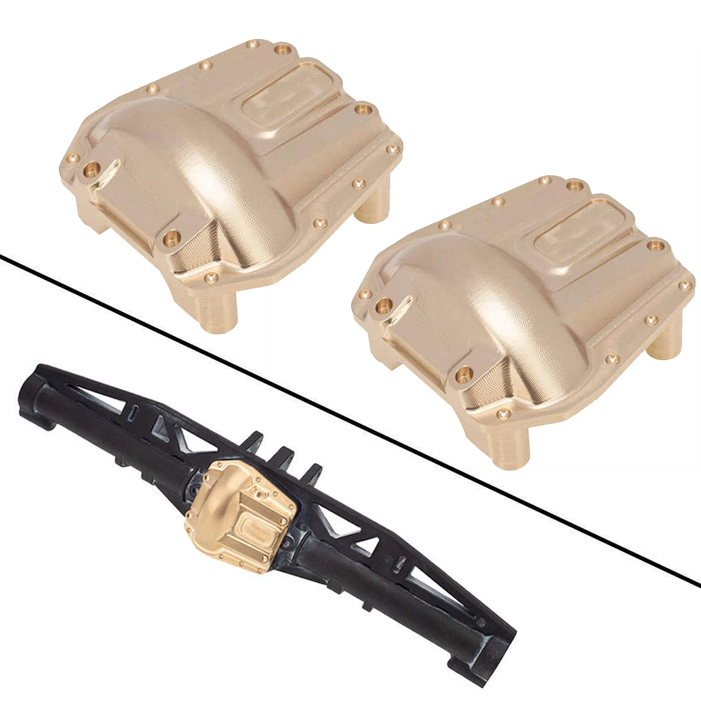 1/2pcs Brass Axle Diff Cover For 1/6 RC Crawler Car Axial SCX6 Jeep JLU Wrangler Upgrade Parts
1/2pcs Brass Axle Diff Cover For 1/6 RC Crawler Car Axial SCX6 Jeep JLU Wrangler Upgrade Parts