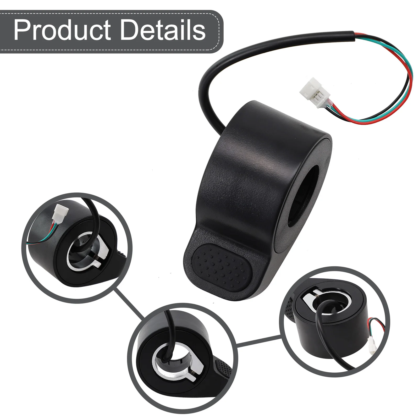 Accelerator Thumb Accelerator Precise Measurement 85 Inch Durable Electric Scooter M365 Precise Measurement Throttle Practical
Accelerator Thumb Accelerator Precise Measurement 85 Inch Durable Electric Scooter M365 Precise Measurement Throttle Practical