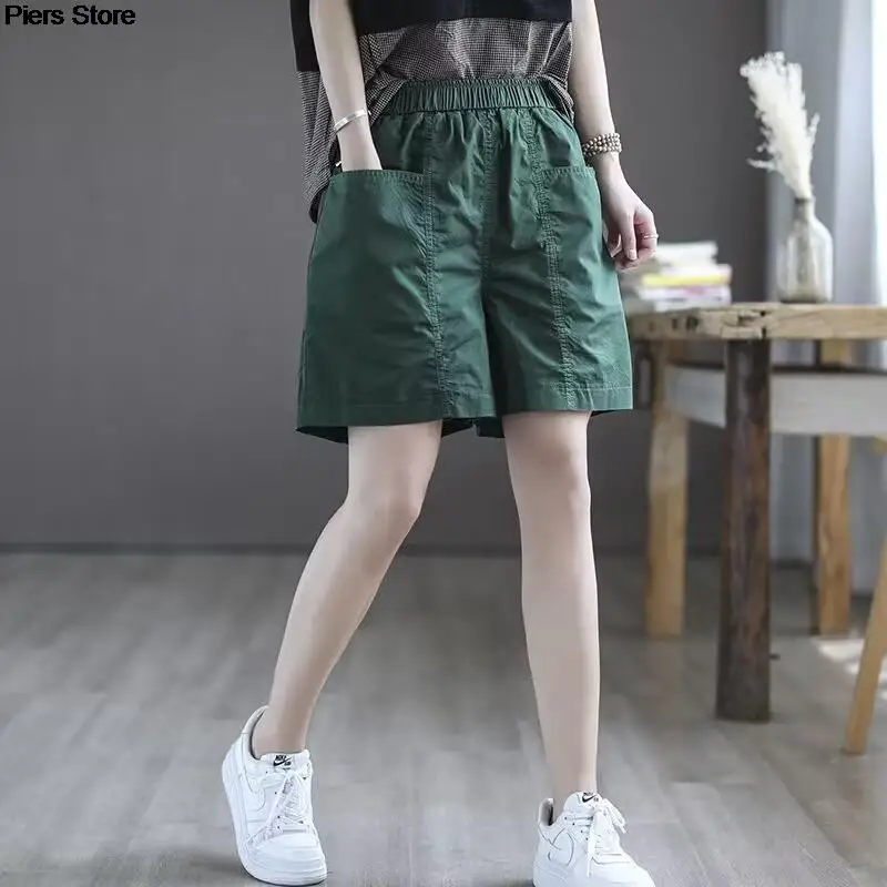 2023 New Women's Shorts High Waisted Sports Shorts Casual Bottoms Elastic Waist Hot Pants Solid Color Homewear Summer Pan
2023 New Women's Shorts High Waisted Sports Shorts Casual Bottoms Elastic Waist Hot Pants Solid Color Homewear Summer Pan