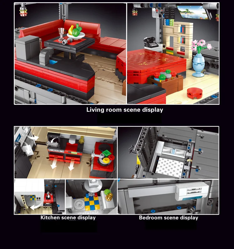 6068PCS Off Road RV Building Blocks City Motorhome Model Bricks Kids Educational DIY Toys Birthday Gifts 6068PCS Off Road RV Building Blocks City Motorhome Model Bricks Kids Educational DIY Toys Birthday Gifts